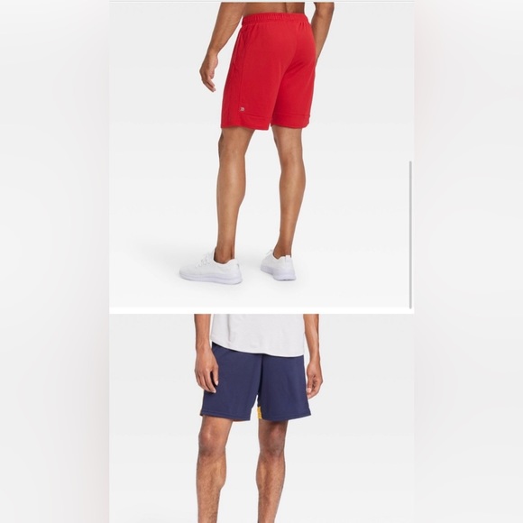 🆕 All in Motion 2 Basketball/Mesh Shorts NWT - Picture 2 of 6